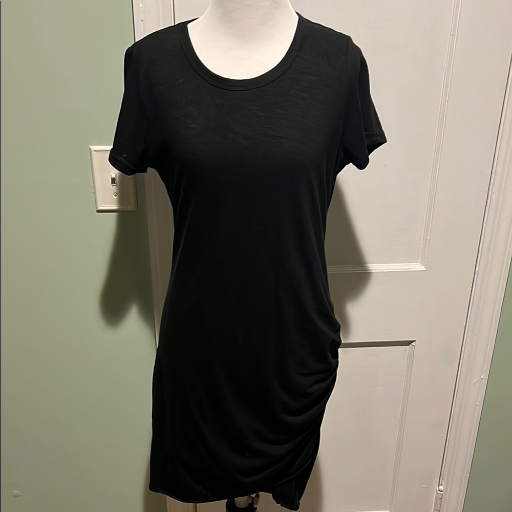 Black Short Sleeve Dress